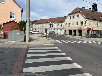 Kreuzung Dauphinestraße – Denkstraße