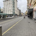 Straßenbahnhaltestelle Bürgerstraße Richtung UNI 02052021
