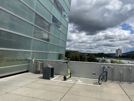 AEC Scooterparkplatz noch immer bei Tastmodell 30-07-2023